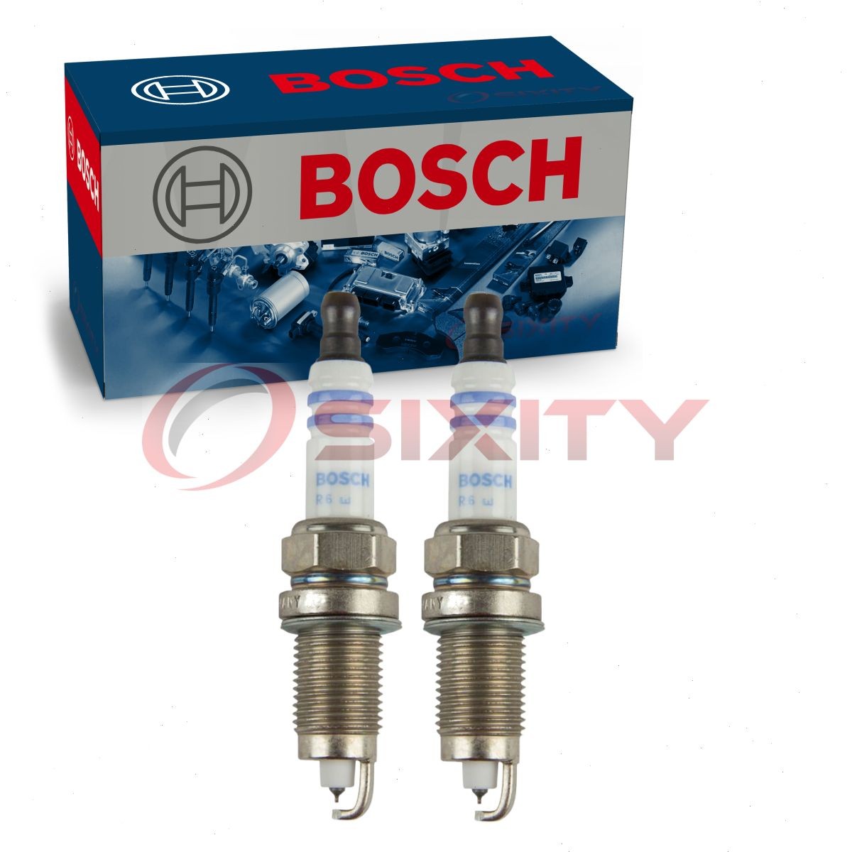 2 pc Bosch 9656 Double Iridium Spark Plugs for 924-1415 900-1415 7781 51267 ms