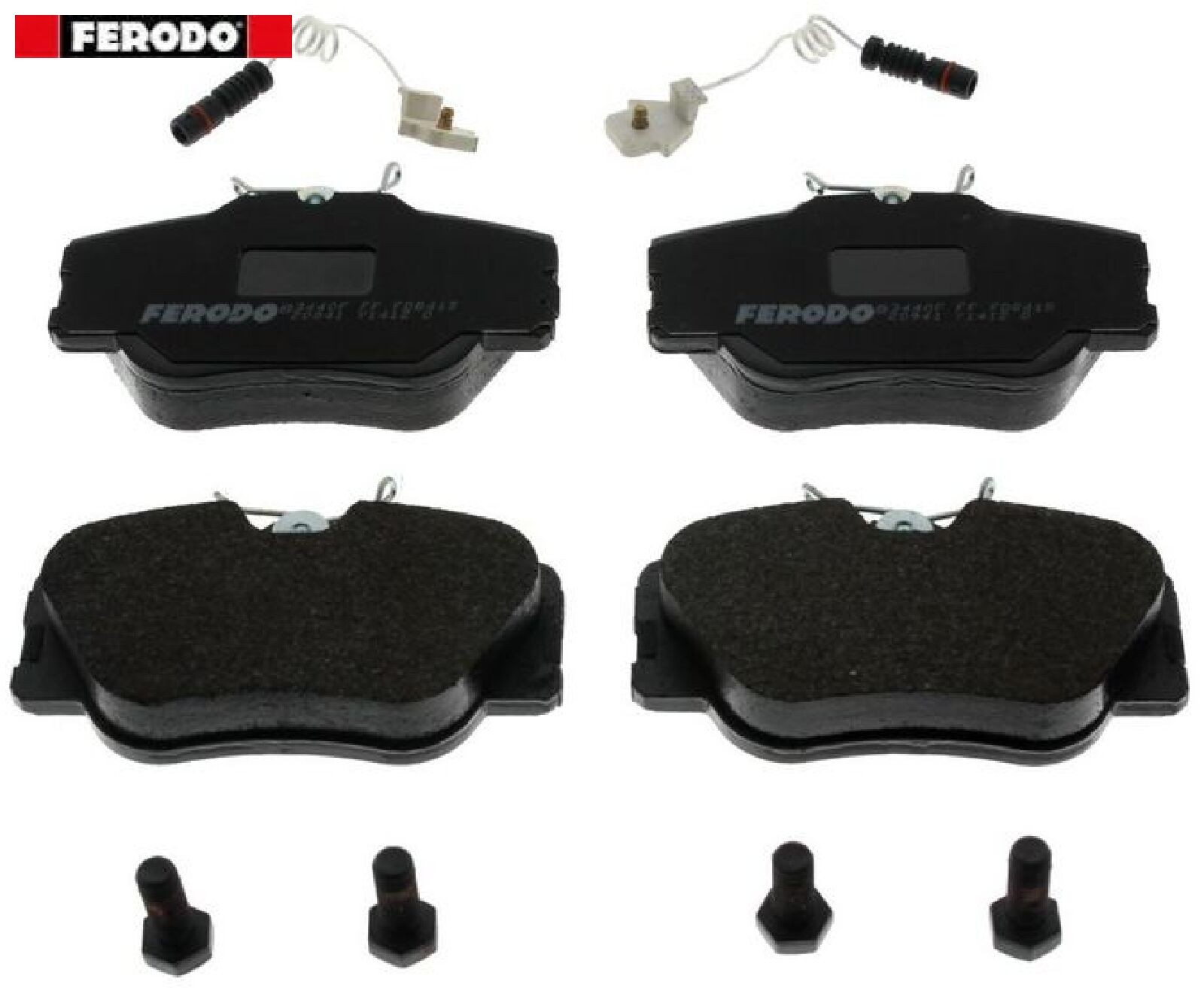 Für FERODO FDB415 Brake Pad Set, disc brake FDB415 Brake pads set front (with b - Bild 2