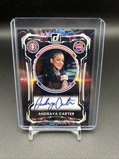 2025 Panini Donruss WNBA Andraya Carter Voices of The Game On Card Auto #VS-AC