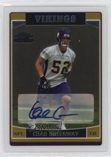 2006 Topps Chrome Rookie Auto Chad Greenway #232 Auto 10lp