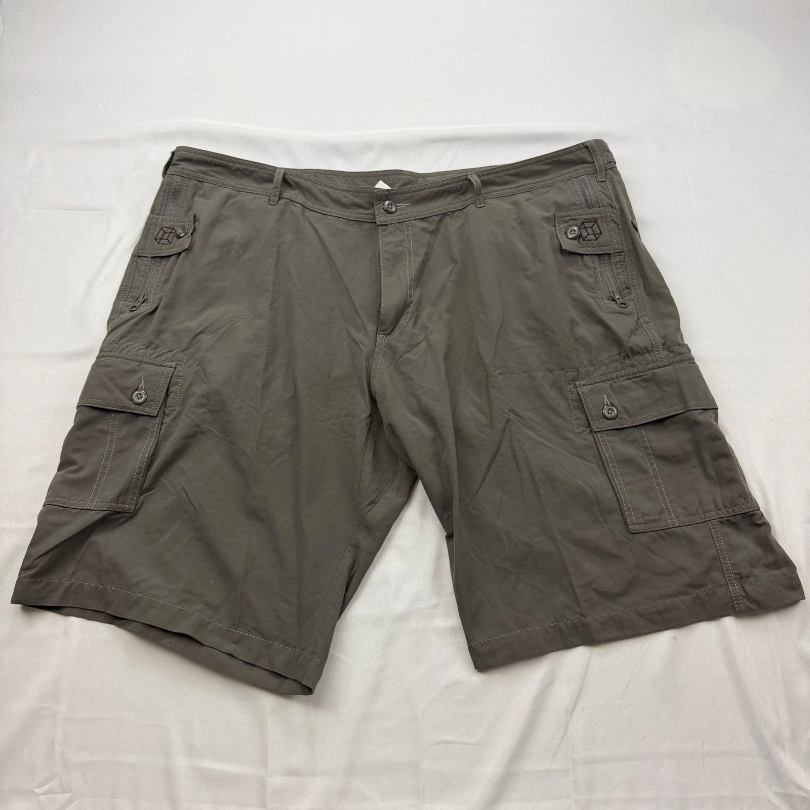 Clothing Arts Cargo Shorts Mens 42 P^cubed Pick-Pocket Proof Travel Nylon