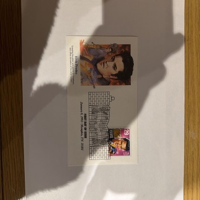 ELVIS PRESLEY, STAMP. FIRST DAY OF ISSUE, JAN 8, 1993.MEMPHIS TN38101