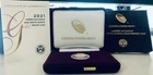 American Eagle 2021 One-Tenth Ounce Gold Proof Coin (W mint) Sealed Box