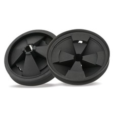 2Pcs 3 3/8" Garbage Disposal Splash Guard, Quiet Garbage Disposal Rubber Drai...