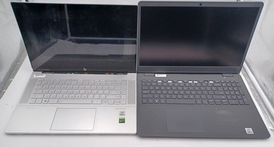 Lot of 2 Mixed Brand Laptops | Intel 10th Gen CPUs | No SSDs | Read Description