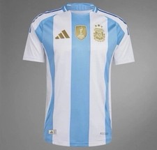 Adidas Argentina 2024 Home Authentic Soccer Jersey IP8388 Size Small