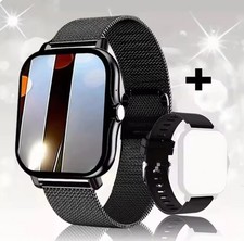 Smart watch with full-touch screen, Bluetooth calling, and health tracking