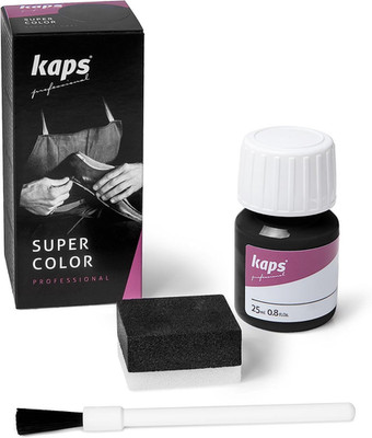 Dye Paint for Leather Shoes and Bags with Sponge and Brush,  Super Color, 70 Col