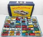 Vintage Lesney Matchbox Collectors Case with 48 Regular Wheels Models