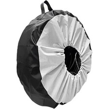 600D Oxford Spare Tire Covers with Handle, Dustproof Wheel Protector,21-25.6inch