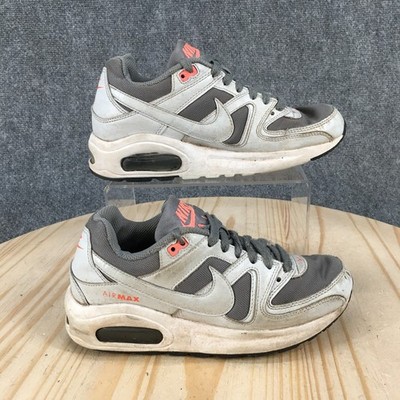 Nike Shoes Youth 3.5 Air Max Command Flex Athletic Lace Up Sneakers Gray Mesh