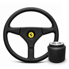 Ferrari F355 360 Momo Flyer Steering Wheel Hub Adapter Horn Button Kit With Srs Ferrari F355 360 Momo Flyer Steering Wheel Hub Adapter Horn Button Kit With Srs