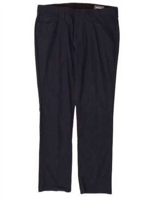 BONOBOS Herren Slim Fit Freizeithose W34 L32 dunkelblau Baumwolle IA16