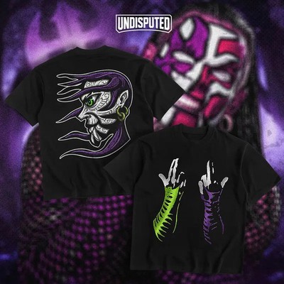 Jeff Hardy Fist of Enigma Heavy Cotton Shirt WWE Shirt Enigma Tshirt