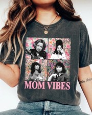 Camisa Vintage Floral Día de la Madre Diseño Sublimación Mamá Retro Años 90 Vibes PNG,