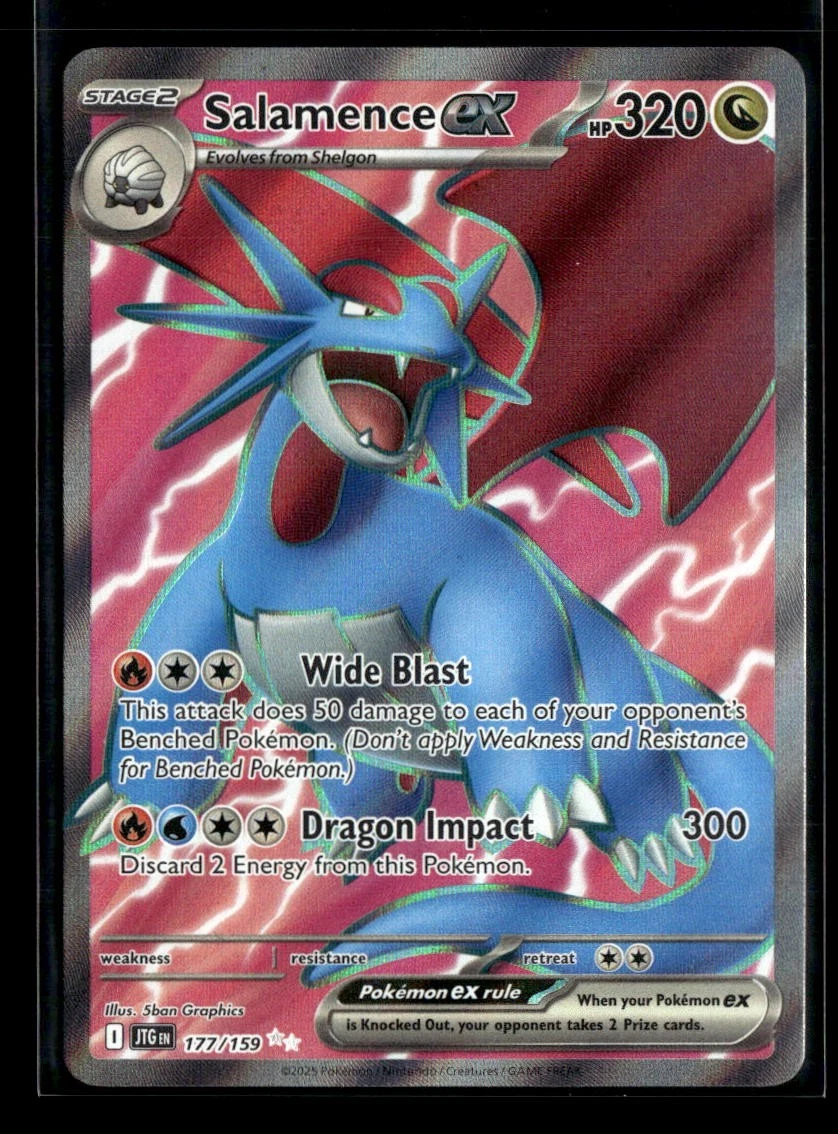 Salamence ex Pokémon TCG Cards for sale | eBay