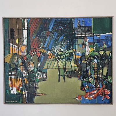 Jack Perlmutter - Washington, D.C. Artist- Original Oil Painting On Canvas