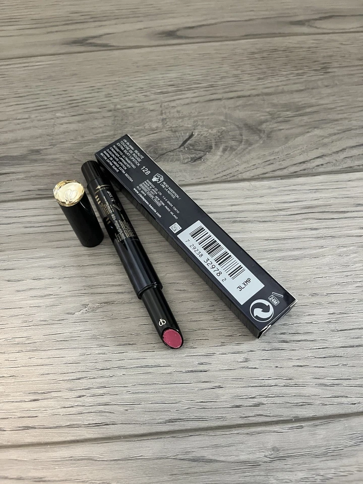 Cle De Peau Beaute  Shade 128 Extra Silky  Lipstick Full Size .07oz New With Box - Image 2 of 2