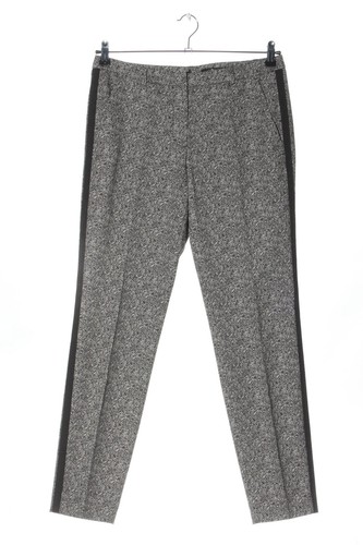 COMMA Pantalón de cintura alta Mujeres Talla EU 38 negro-blanco - Imagen 5 de 5