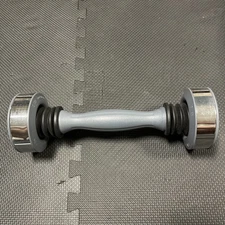 Shake Weight 5lbs Pound Dumbbell Hand Grey Exercise Gray Work Out Unisex Fitness