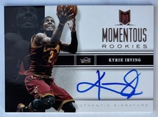 2012-13 Panini Momentum - Momentous Rookies Autographs Kyrie Irving #19 (AU, RC)