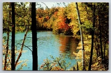 Vintage Postcard Moffat McKellar Ontario Canada General Store Card Lake View