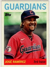 2025 Topps Baseball José Ramirez No. 86 Cleveland Guardians