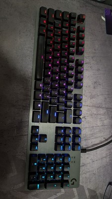 Logitech G513 Carbon LIGHTSYNC RGB Mechanical Gaming Keyboard with GX Red Switch
