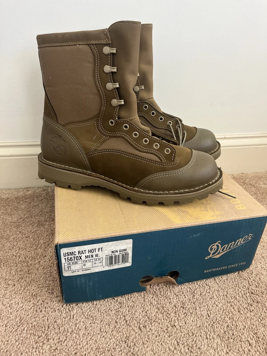 Danner MCWB Speed Lacer Boots Mens Size 4.5N Brown Suede Vibram Gore-Tex USA Danner 15655x speed lacer - Gem main image 4