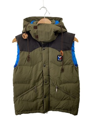 MILLET Puffer Vest M Nylon Khaki MIV0707Q