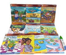 Leap Frog TAG Interactive Learn to Read w/Stylus Pen, NO CABLE  Lot of 10 Books