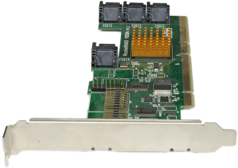 Highpoint - RocketRAID 1820A V1.2 8-Port SATA RAID Controller PCI-X 64 Bit FP - Bild 4 von 4
