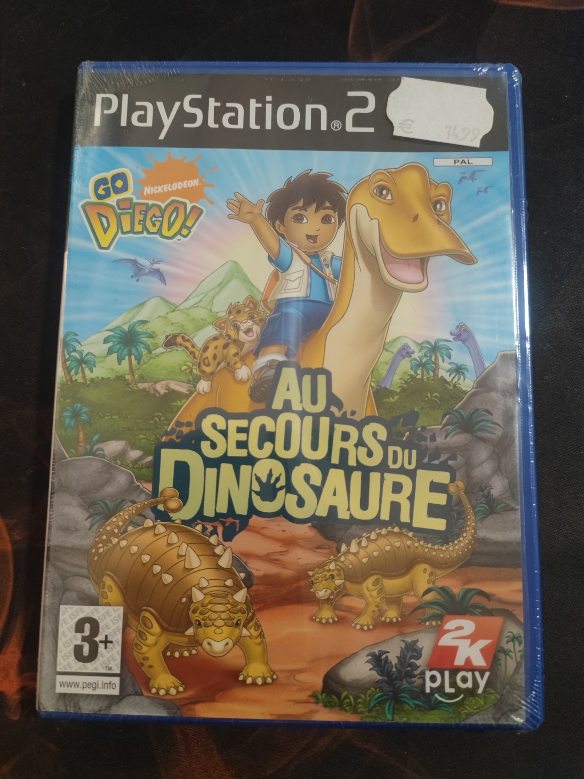 Go Diego Go ! Au Secours Du Dinosaure - NEUF SOUS CELLO - Sony PS2 Playstation 2