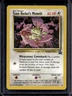 1999 Pokemon Wizards Black Star Promos Team Rocket's Meowth #18