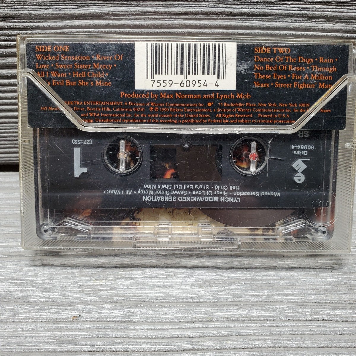 Wicked Sensation by Lynch Mob (Cassette, Oct-1990, Elektra (Label