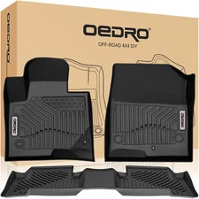 Car Floor Mats Liners for 2013-2018 Hyundai Santa Fe 5 Seat TPE All-weather