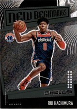 2019-20 Panini Status #23 Rui Hachimura New Beginnings Washington Wizards