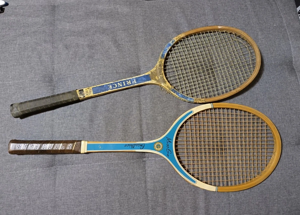 ANCIENNE RAQUETTE TENNIS bois fibre Gauthier Madame grand tamis housse ANCIENNE RAQUETTE TENNIS bois fibre Gauthier Madame grand tamis housse
