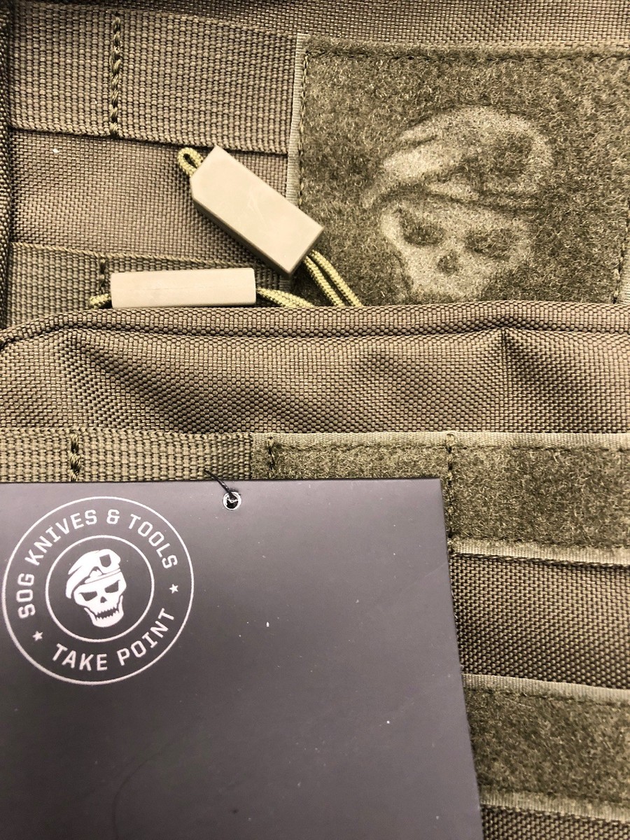 SOG Army Military Backpack OD Green Ninja Tactical Pack Molle Hook