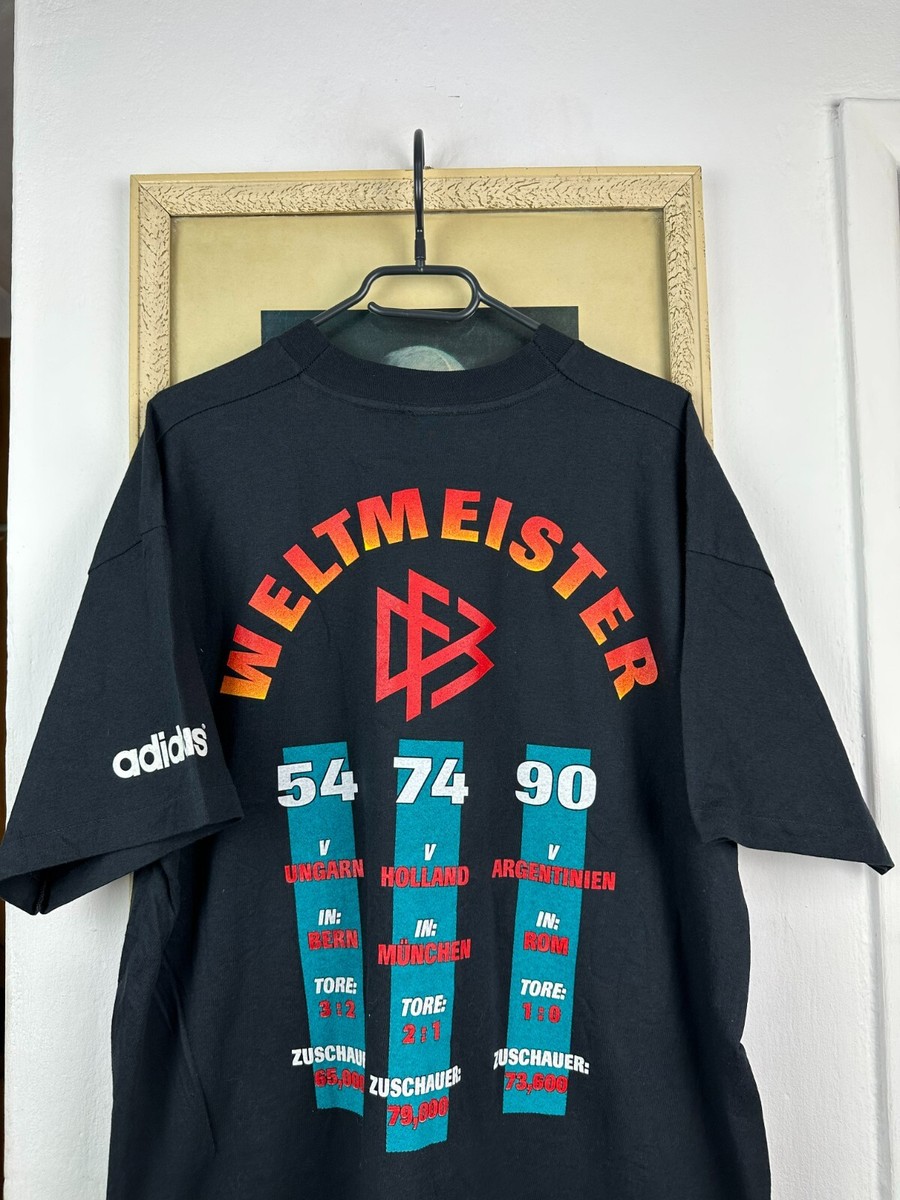 Vintage 90's Adidas Germany Deutschland World Cup Shirt Football