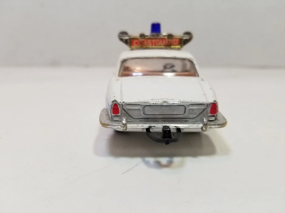 Vintage JAGUAR XJ12C COAST GUARD CORGI 1:43 SCALE 1970s England White - Image 3 of 4
