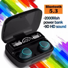 Bluetooth Earbuds TWS 5.0 Wireless headphones Earphones Headset Waterproof Sport