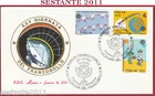 ITALY FDC ROME LUXOR DAY TELECOMMUNICATIONS STAMP 1983 TURIN T355