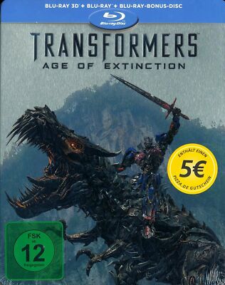 Transformers: Ära des Untergangs 3D - Limited Edition Steelbook (Blu-ray 3D + Bl