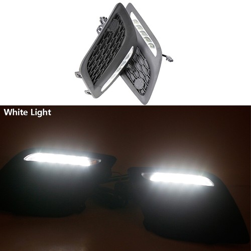 For Volvo XC60 2011-2013 Left & Right LED DRL Daytime Light Fog Lamp - Photo 2/8