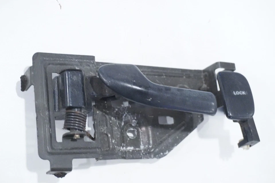 Manija interior de la puerta del lado del conductor Honda Prelude 1992-1996 (negra) OEM Foto 3 de 4