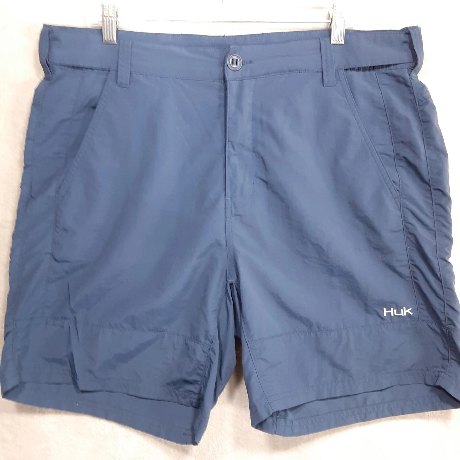 Huk Performance Mens Fishing Shorts Sz.XXL/Blue/Outdoor/Active