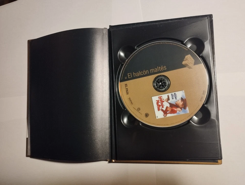 El halcón maltés Bogart y Astor Revista DVD N15 El pais Cine oro Español-Ingles - Imagen 3 de 4