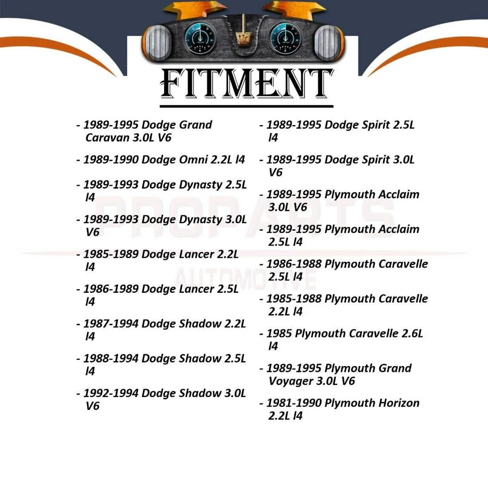 1x Bomba de dirección asistida para 1988 1989 1990 1991 1992 1993 1994 Dodge Shadow 2,5 L Foto 4 de 4