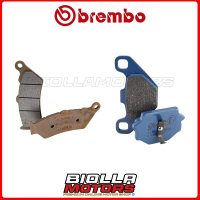 BREMBO APRILIA STARCK 650 1996 FRONT + REAR BRAKE PAD KIT [90 - 